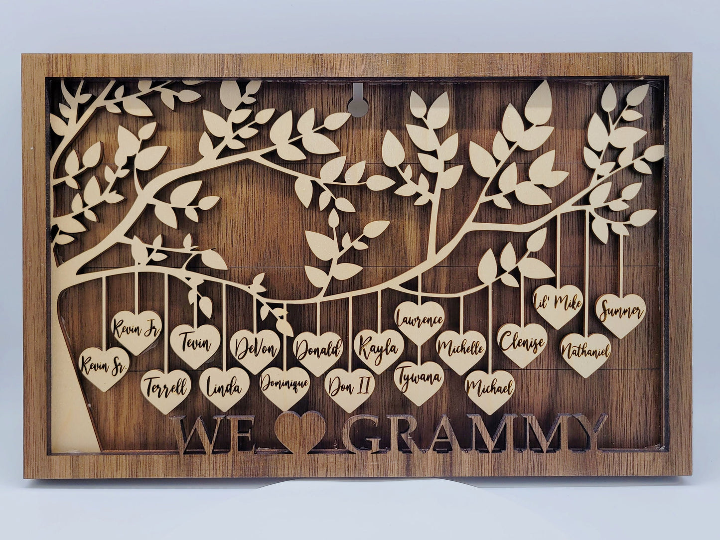 Mother's Day Wall Decor, Family Art Wall Decor, Family Tree Gift