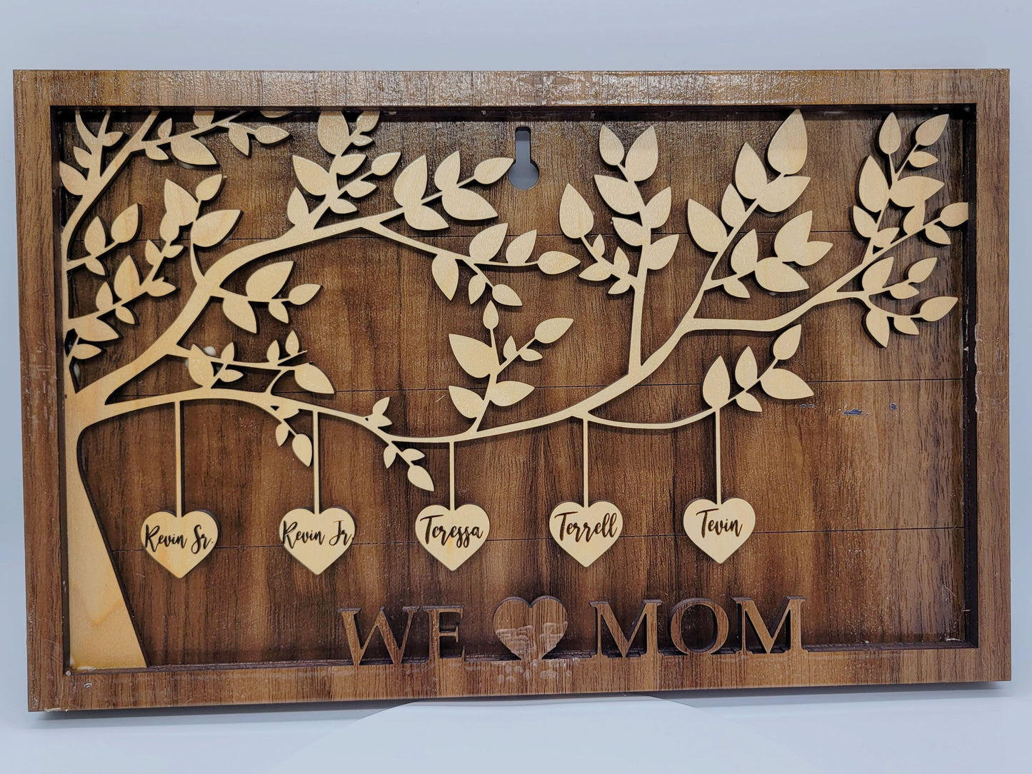 Mother's Day Wall Decor, Family Art Wall Decor, Family Tree Gift