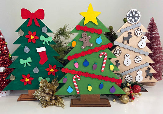 Christmas Craft Decorations for Painting, Kids Crafts, and More